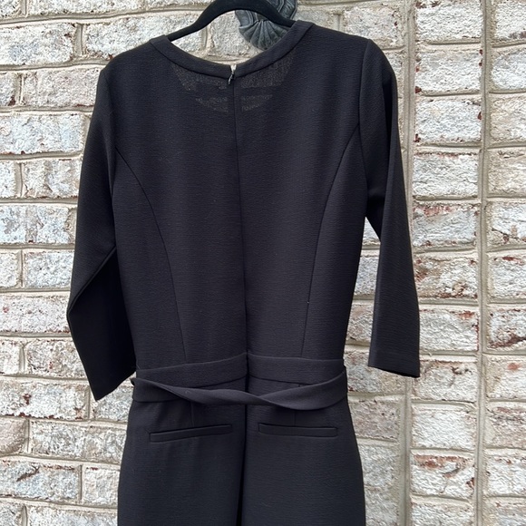 Madewell Black Crepe Sloan Jumpsuit 6 - Picture 11 of 13